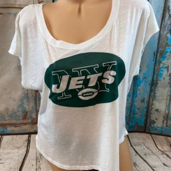 NWT VS Victoria Secret PINK LIMITED EDITION Slouchy Off The Shoulder BLING TEE - Picture 2 of 7